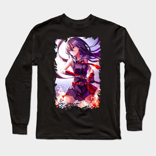 akame anime new season Long Sleeve T-Shirt by Sparkledoom